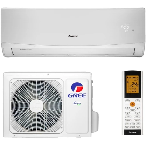 Кондиционер GREE GWH12QC-K6DND2D LOMO INVERTER Wi-Fi SILVER