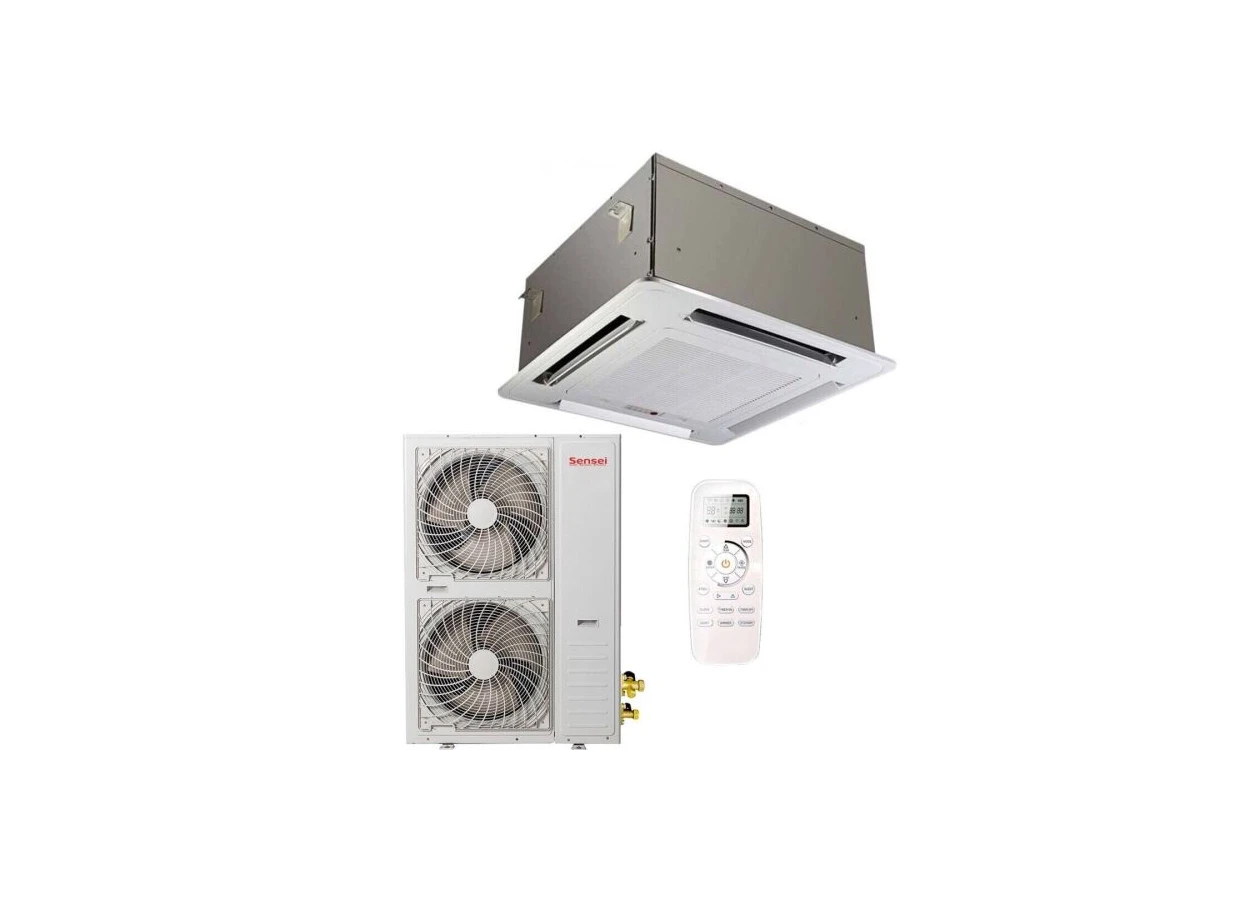 Фото 3 - Кассетный кондиционер Sensei (inverter) SCC-18HSI