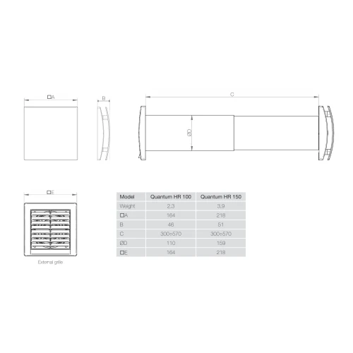 Фото 5 - Рекуператор Aerauliqa QUANTUM HR 100