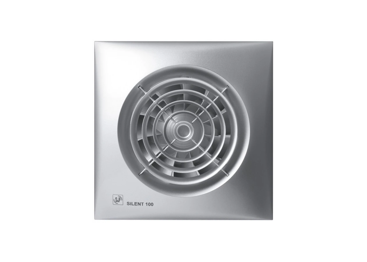 Фото 1 - Вентилятор Soler & Palau SILENT 100 CZ SILVER