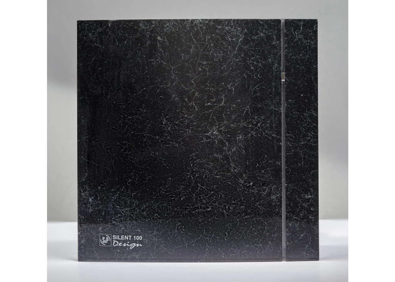 Фото 1 - Вентилятор Soler & Palau SILENT 100 CZ MARBLE BLACK DESIGN 4C