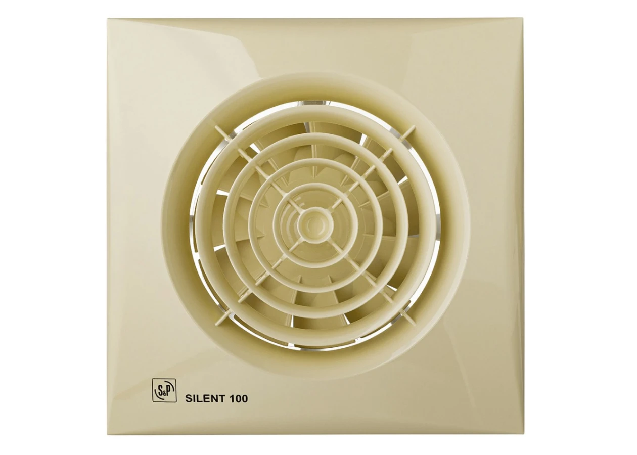Фото 1 - Вентилятор Soler & Palau SILENT 100 CZ IVORY