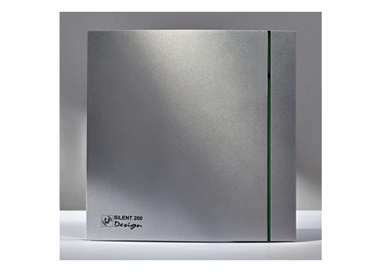 Фото 1 - Вентилятор Soler&Palau SILENT-200 CRZ SILVER DESIGN 3C