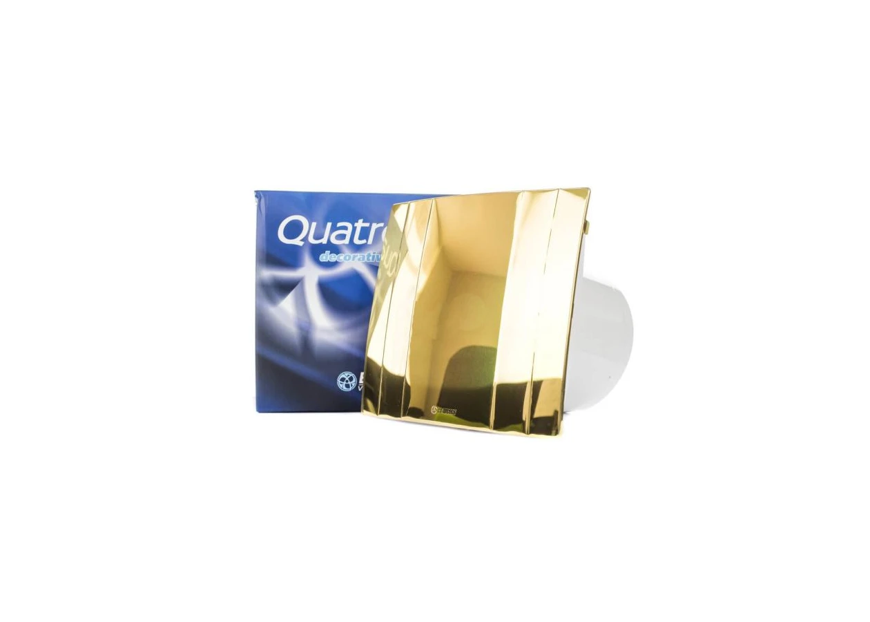 Фото 2 - Декоративный вентилятор Blauberg Quatro Hi-Tech Gold 125