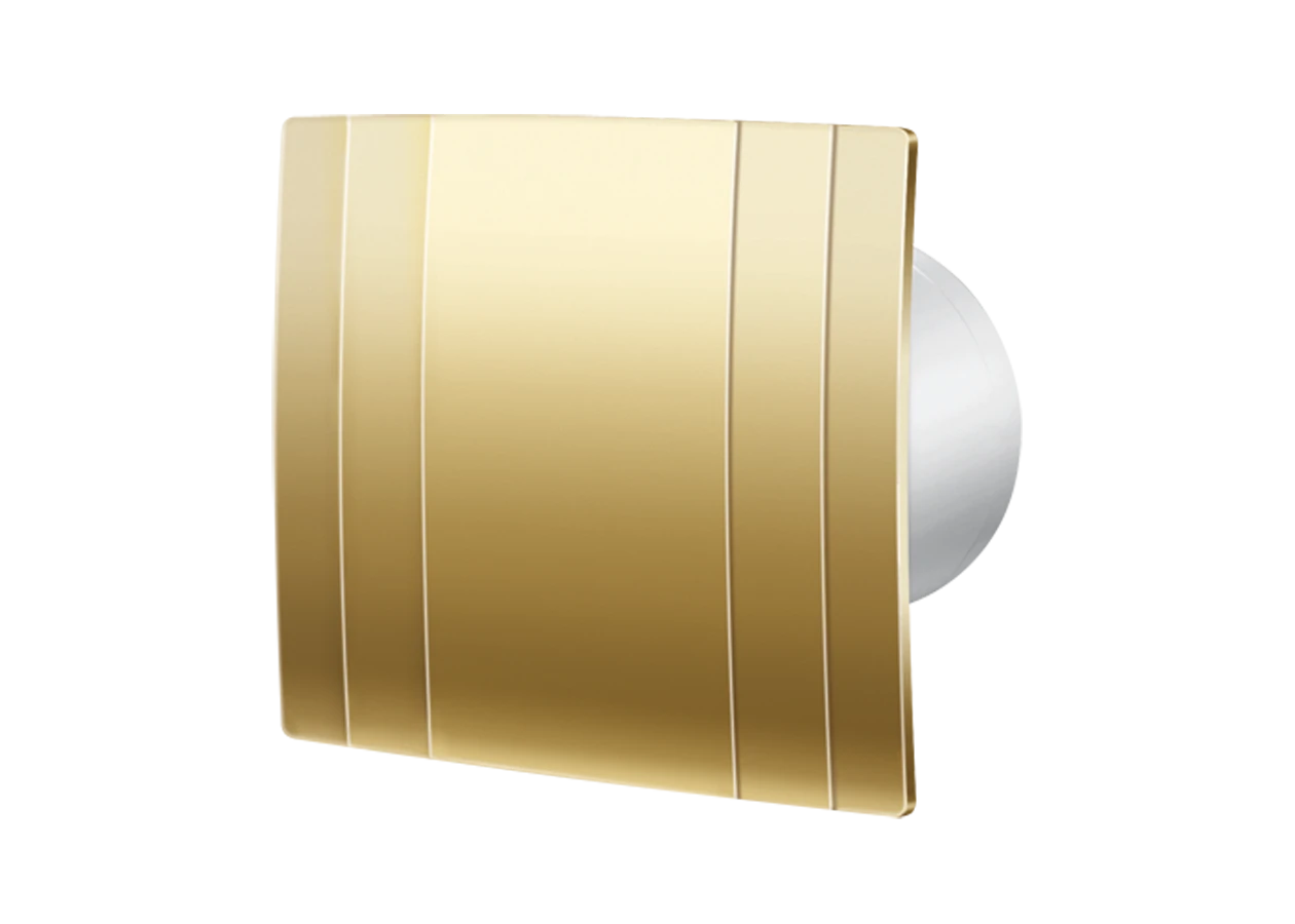 Фото 1 - Декоративный вентилятор Blauberg Quatro Hi-Tech Gold 125