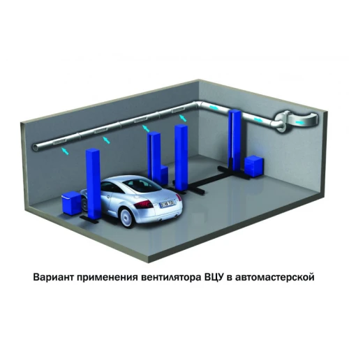 Фото 4 - Вентилятор Улитка Вентс ВЦУ 2Е 160х62