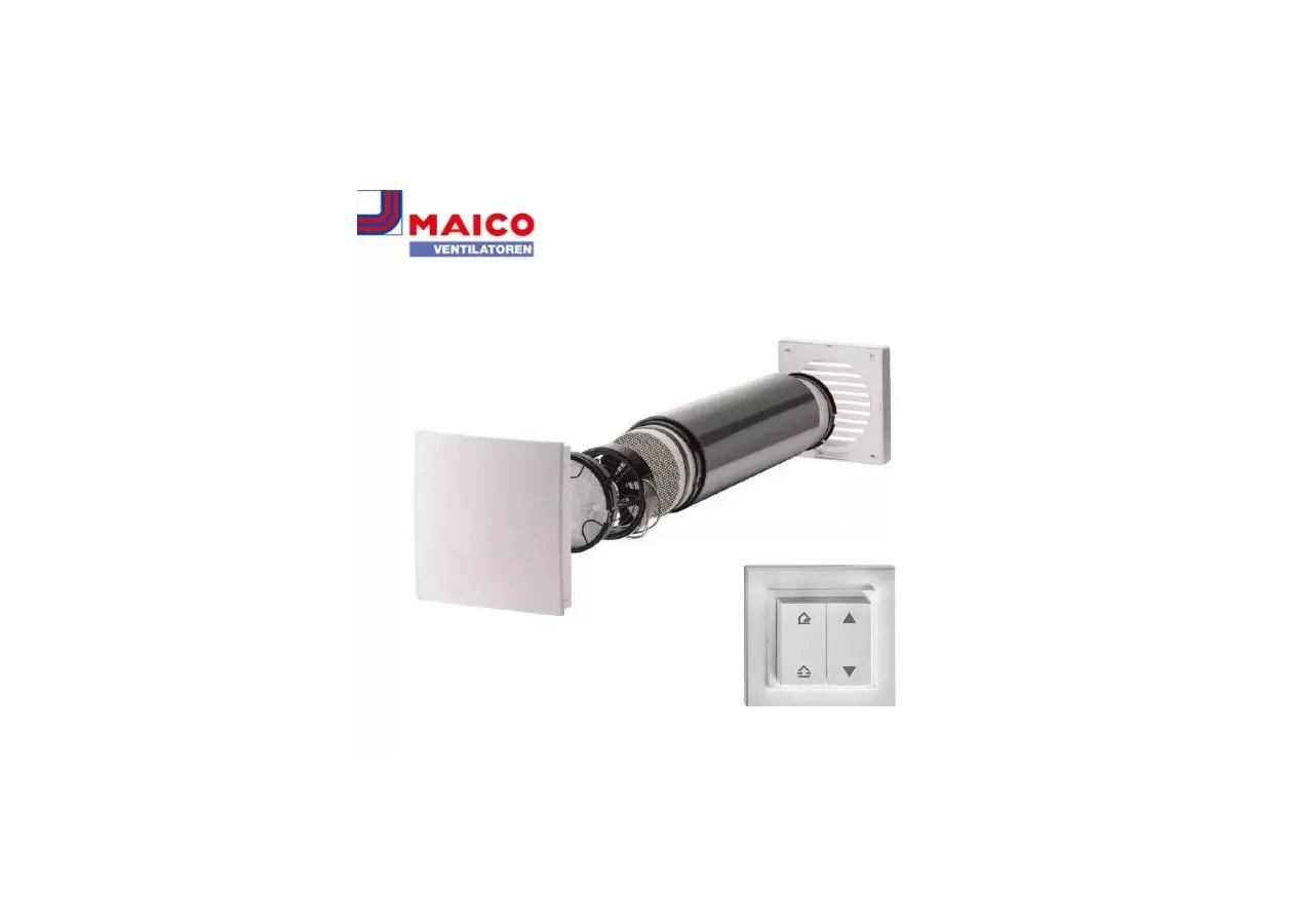 Фото 1 - Приточно-вытяжная система Maico PushPull PP 45 RC (PushPull)