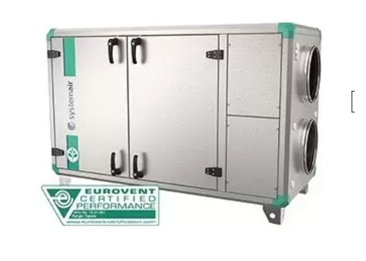 Фото 1 - Systemair Topvex SR03 EL - приточно-вытяжная установка с роторным рекуператором