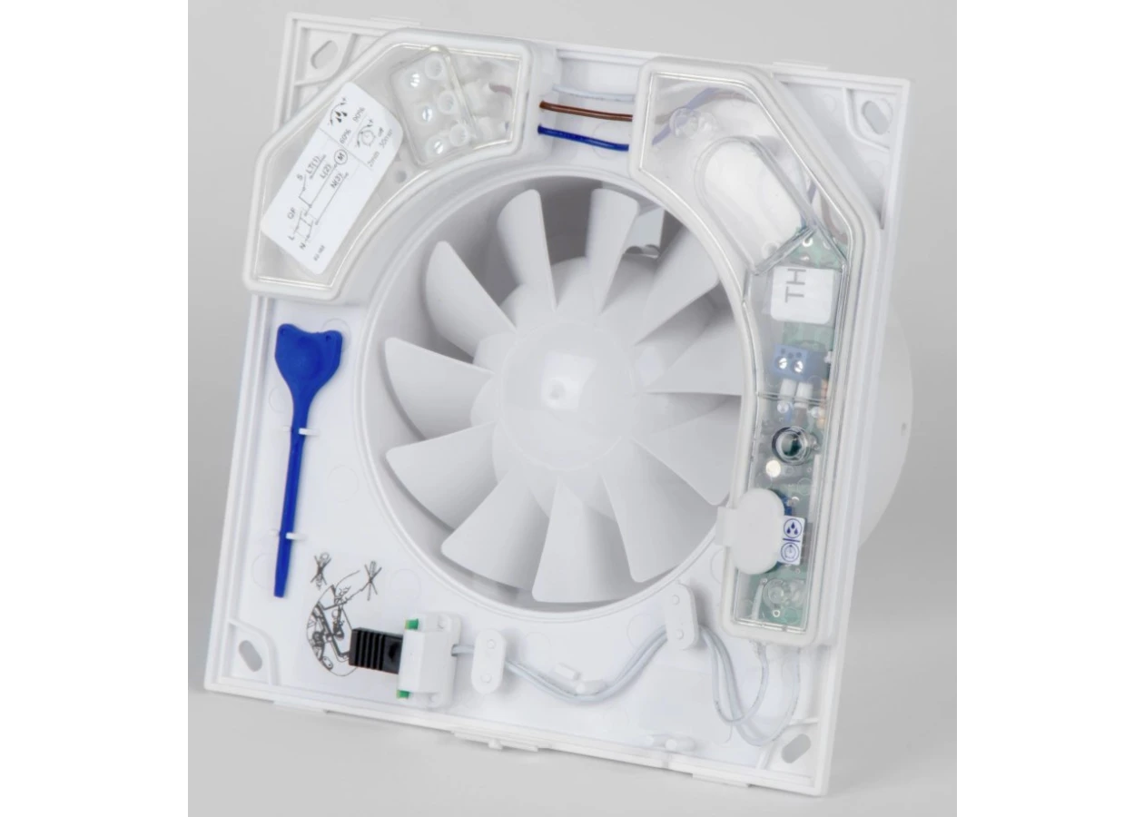 Фото 5 - Вентилятор Вентс 100 Квайт алюм. мат.