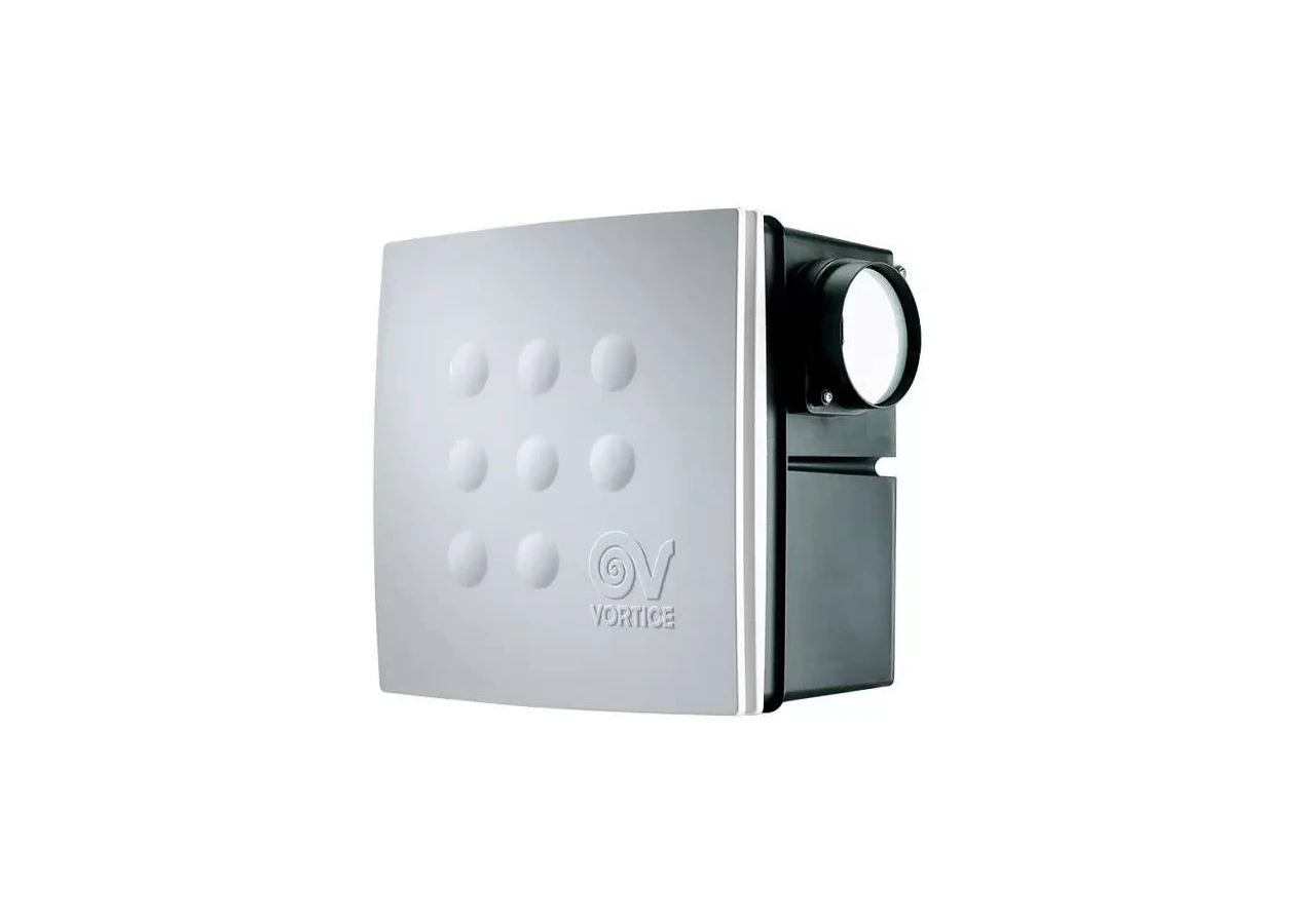 Фото 1 - Центробежный вентилятор для ванной комнаты Vortice VORT Quadro Micro 100 I