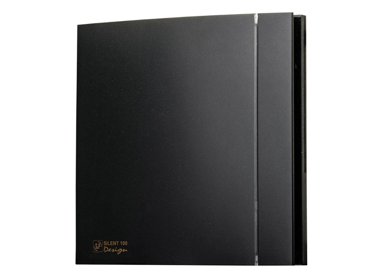 Фото 1 - Вентилятор Soler & Palau SILENT 100 CHZ BLACK DESIGN 4C