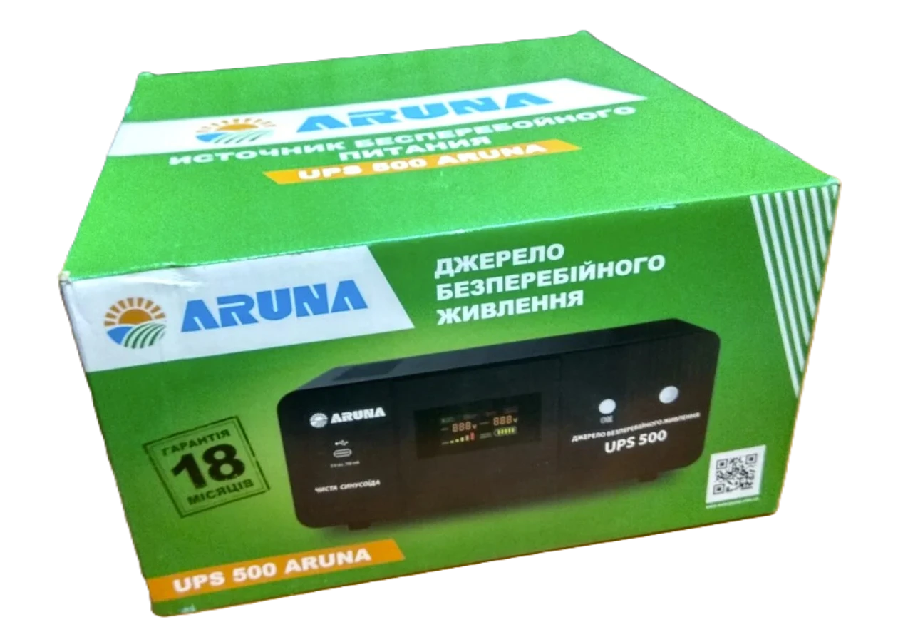 Фото 4 - Источник бесперебойного питания Aruna UPS 500