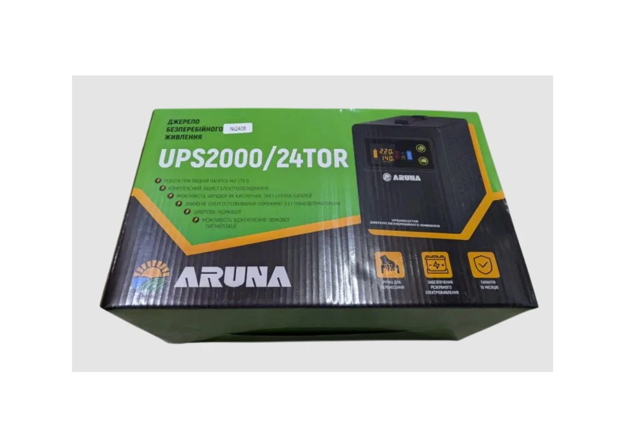 Фото 5 - Джерело безперебійного живлення Aruna UPS 2000/24 TOR
