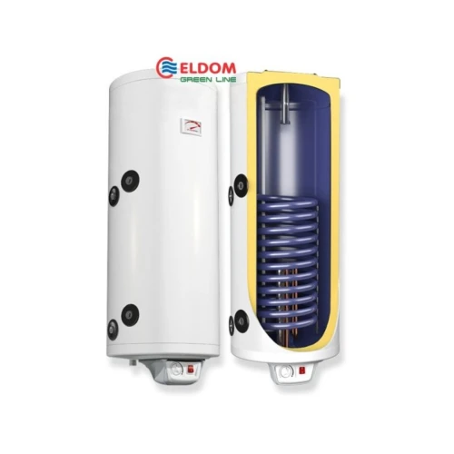 Фото 3 - Водонагрівач Eldom Green Line Eureka 80 SLIM 2x1.0 kW 0,49 m²  WV08039SRD