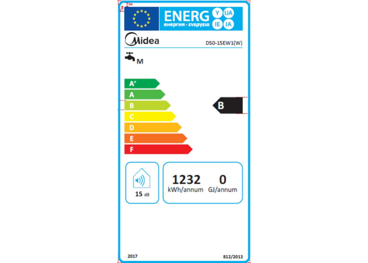 Фото 8 - Водонагрівач MIDEA D50-15EW1(W)