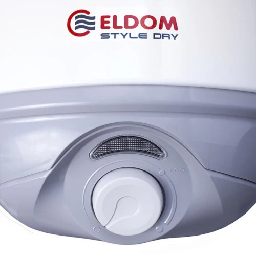 Фото 4 - Водонагрівач Eldom Style DRY 30 SLIM  2x0.8 kW 72269WD