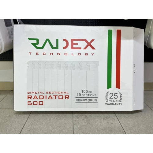 Фото 3 - Біметалевий радіатор Radex 100/500