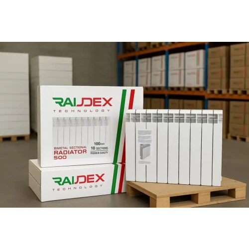 Біметалевий радіатор Radex 100/500