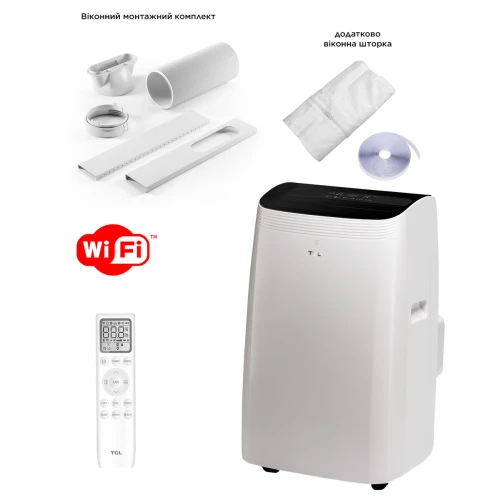 Мобільний кондиціонер TCL TAC-12CPB/MZWS WI-FI