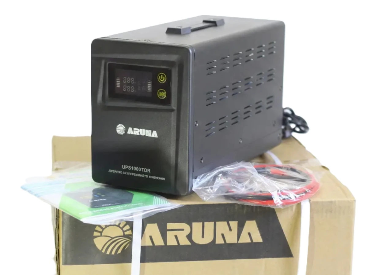 Фото 5 - Комплект безперебійного живлення для квартири ARUNA UPS 1000TOR та LFP100-12B