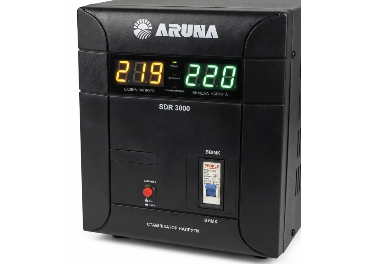 Фото 3 - Стабилизатор напряжения ARUNA SDR 3000