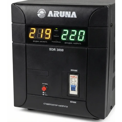 Фото 3 - Стабилизатор напряжения ARUNA SDR 3000