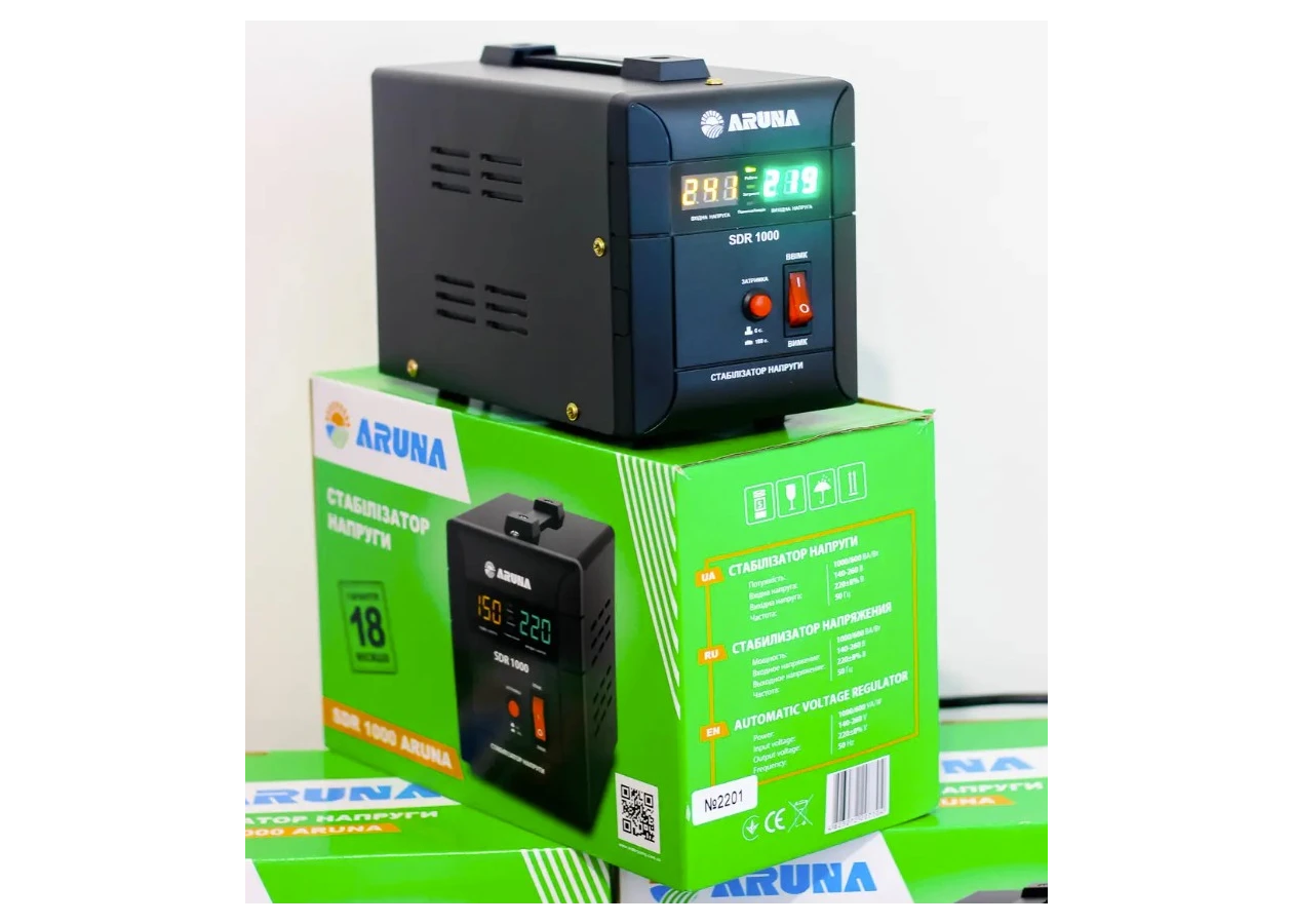 Фото 3 - Стабилизатор напряжения ARUNA SDR 1500