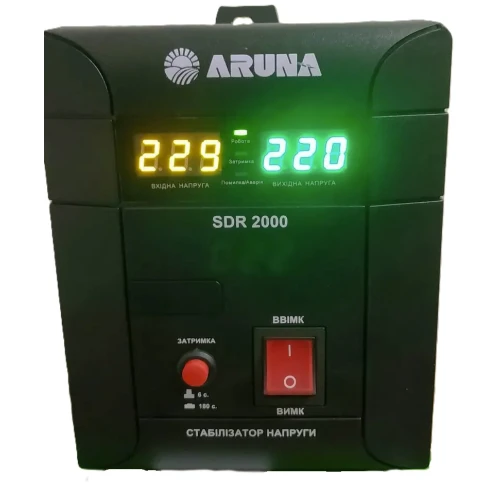 Фото 2 - Стабилизатор напряжения ARUNA SDR 2000