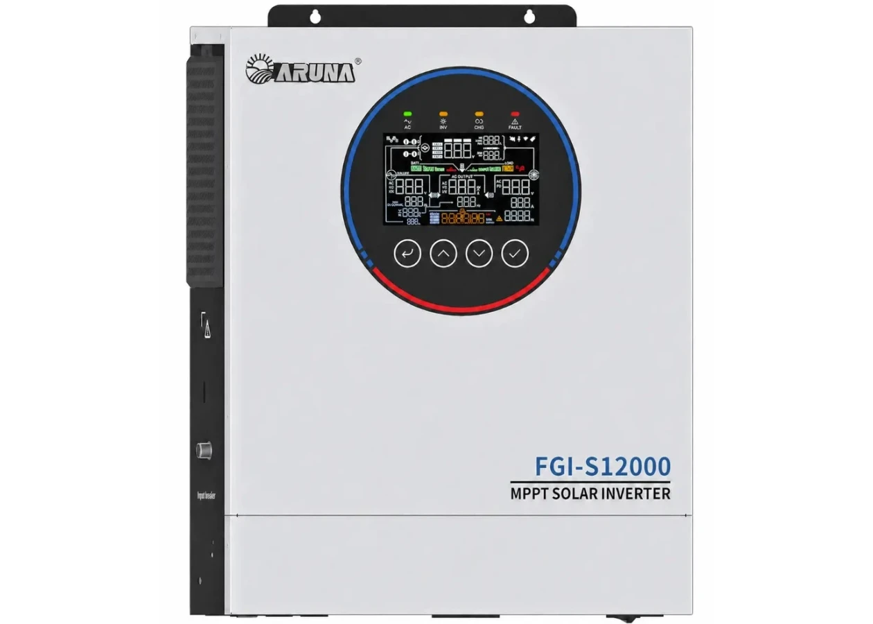Фото 1 - Гібридний інвертор ARUNA Solar FGI S12000/48 (12kW, 48V, 160А, Wi-Fi)