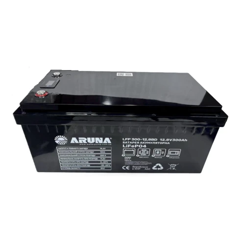 Акумуляторна батарея ARUNA LFP 300-12,8BD (3840Wh, BMS, LCD)