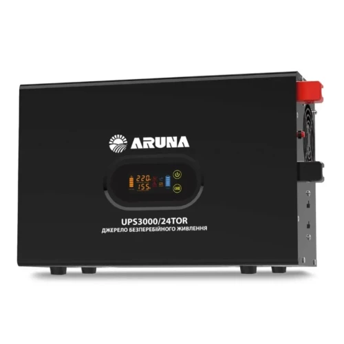 Фото 2 - Комплект бесперебойного питания для дома Aruna UPS 3000/24 ​​TOR и LFP 100-25,6B