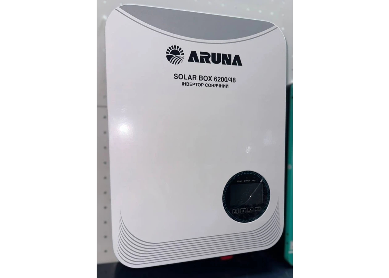 Фото 3 - Гібридний інвертор ARUNA Solar BOX 6200/48 (6200W, 48V, 100A, Wi-Fi)