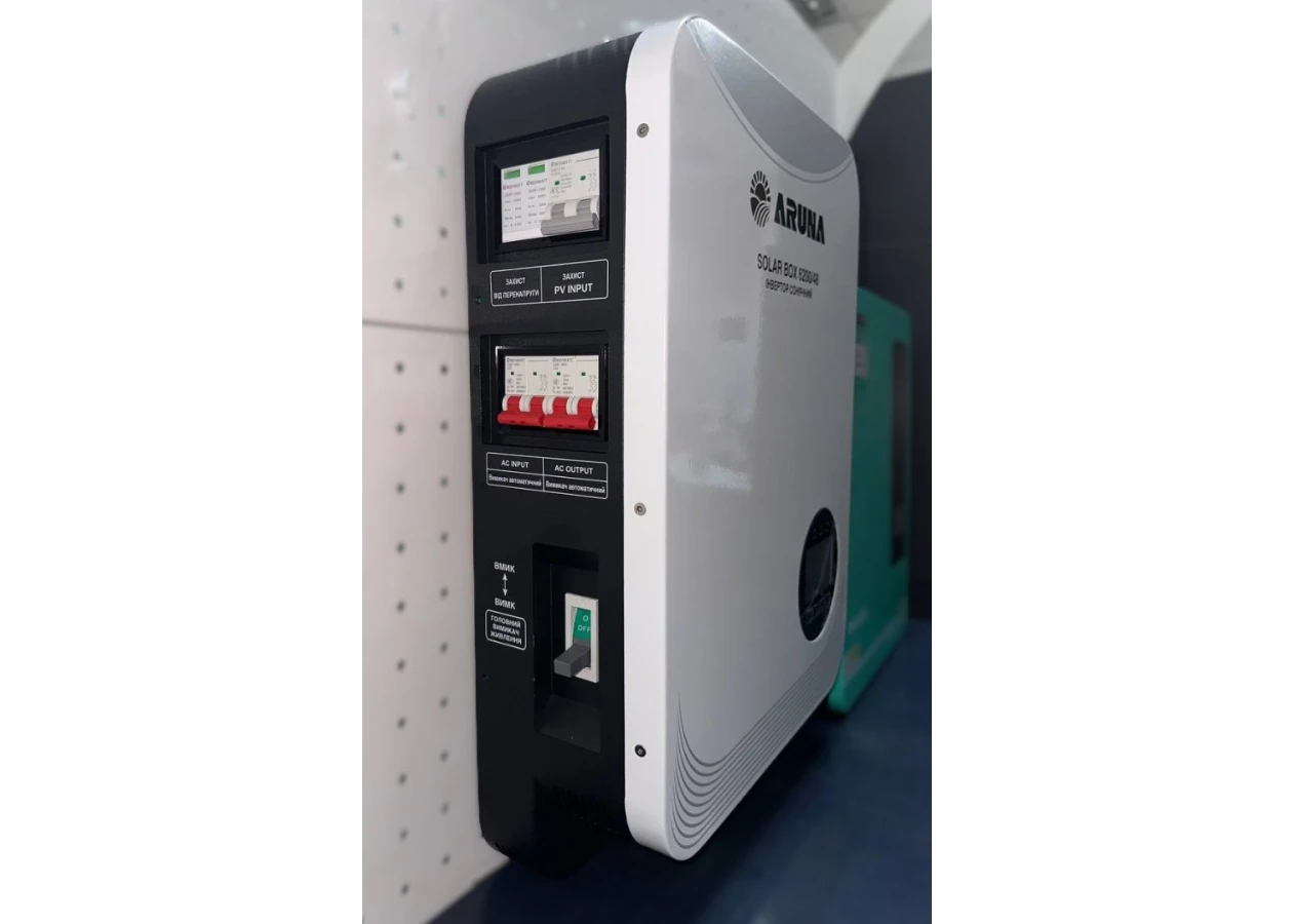 Фото 4 - Гібридний інвертор ARUNA Solar BOX 6200/48 (6200W, 48V, 100A, Wi-Fi)