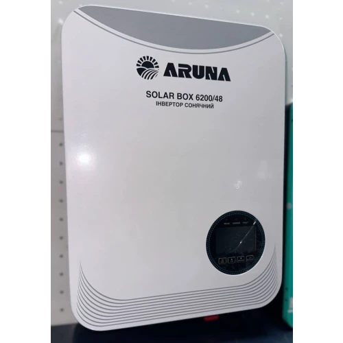 Фото 3 - Гібридний інвертор ARUNA Solar BOX 6200/48 (6200W, 48V, 100A, Wi-Fi)