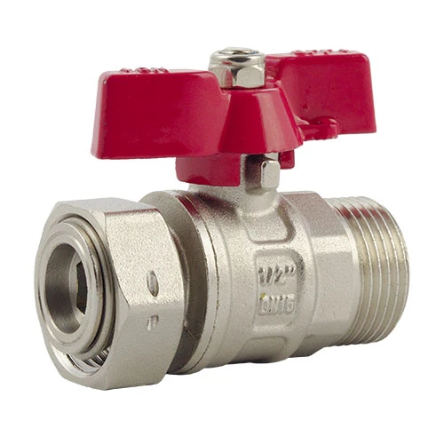 Кран кульовий FADO з накидною гайкою PN40 25 1