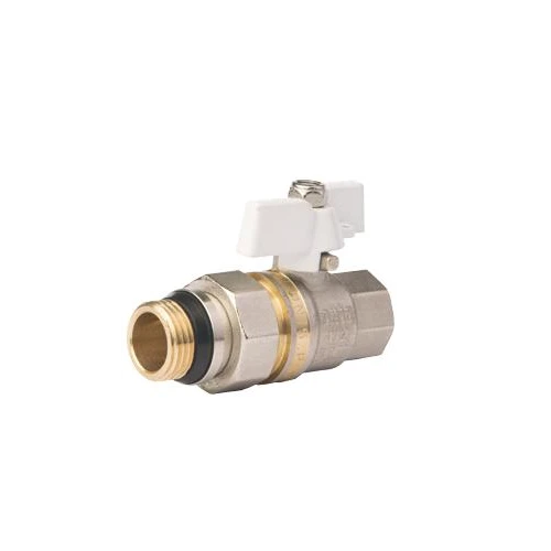 Кран кульовий зі згоном FADO New  PN40 25 1 White