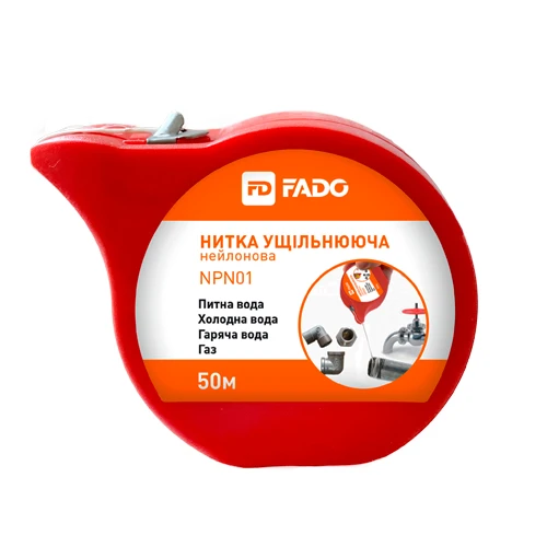 Нитка ущільнююча нейлонова Fado 50м