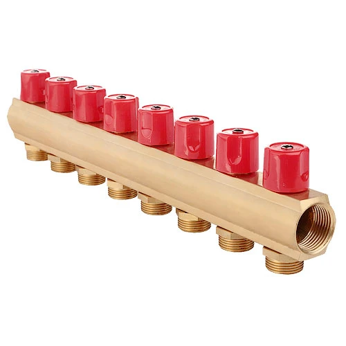 Балка колекторна FADO з вентилями 1x3/4 x8