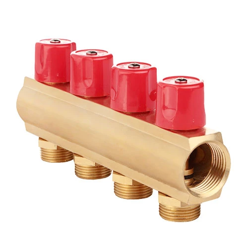 Балка колекторна FADO з вентилями 1x3/4 x4