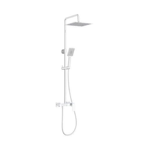Змішувач душова система FADO Verona матовий білий