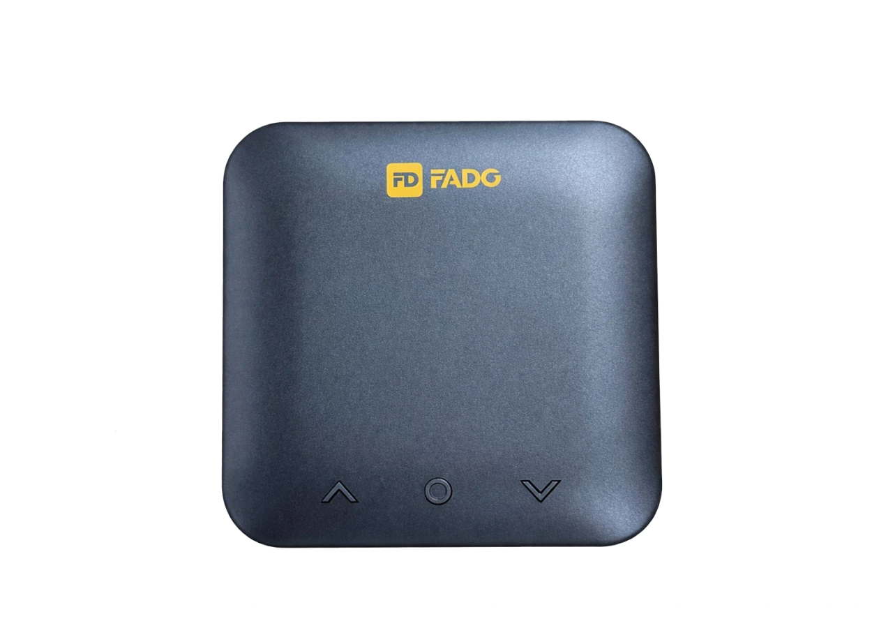 Фото 1 - Терморегулятор провідний FADO SMART new виносний цифровий чорний