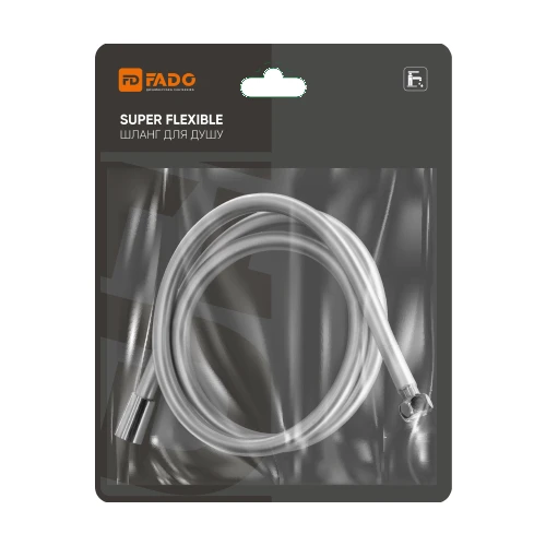 Шланг для душу FADO Super Flexible білий