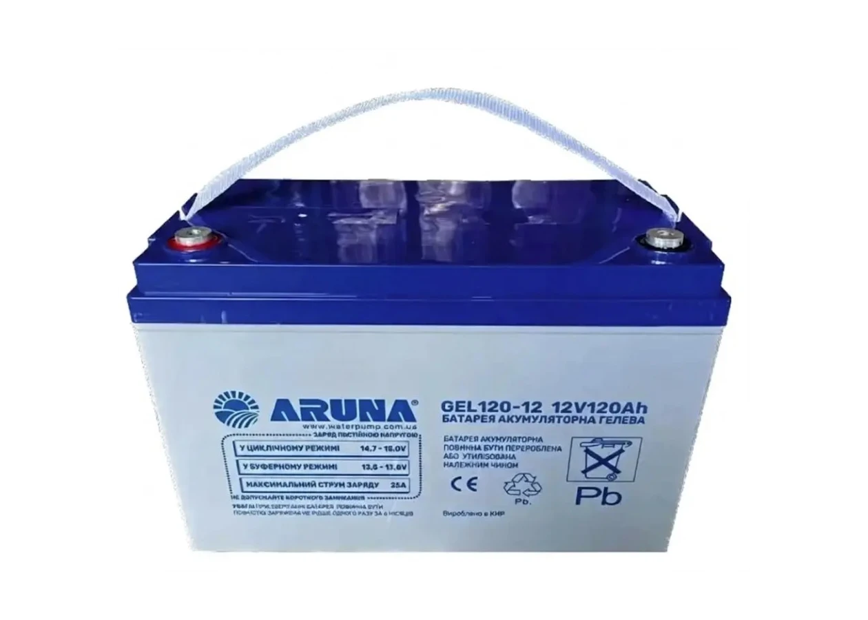 Фото 2 - Комплект резервного живлення для котла ARUNA UPS 1000 та GEL 120-12