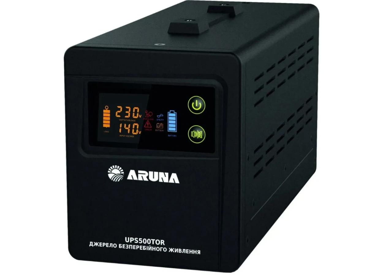 Фото 2 - Комплект резервного живлення для котла ARUNA UPS 500TOR та GEL 100-12