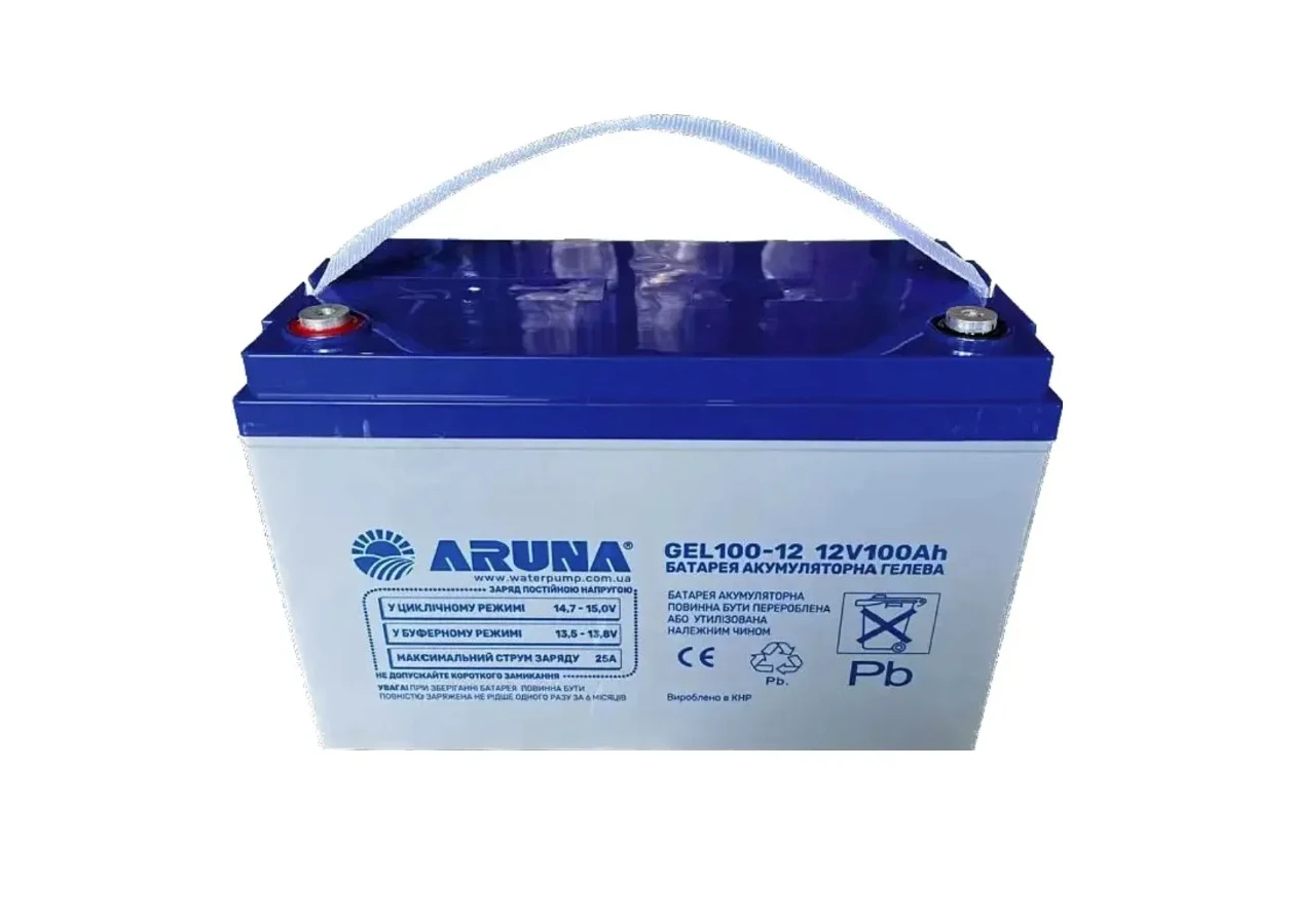Фото 4 - Комплект резервного живлення для котла ARUNA UPS 500TOR та GEL 100-12