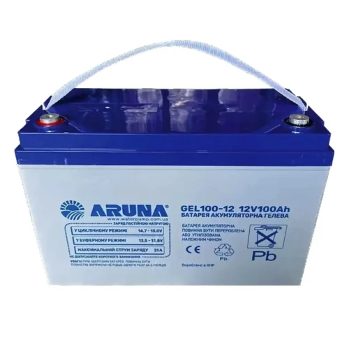 Фото 4 - Комплект резервного живлення для котла ARUNA UPS 500TOR та GEL 100-12